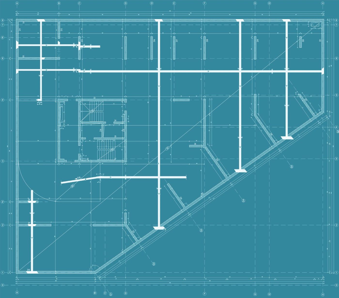 Formwork plan