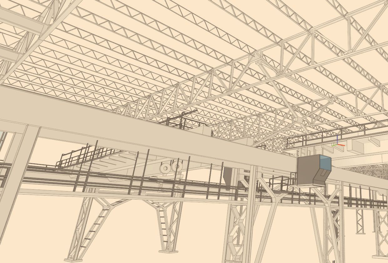 Zenica rolling mill – halls 1 and 2
