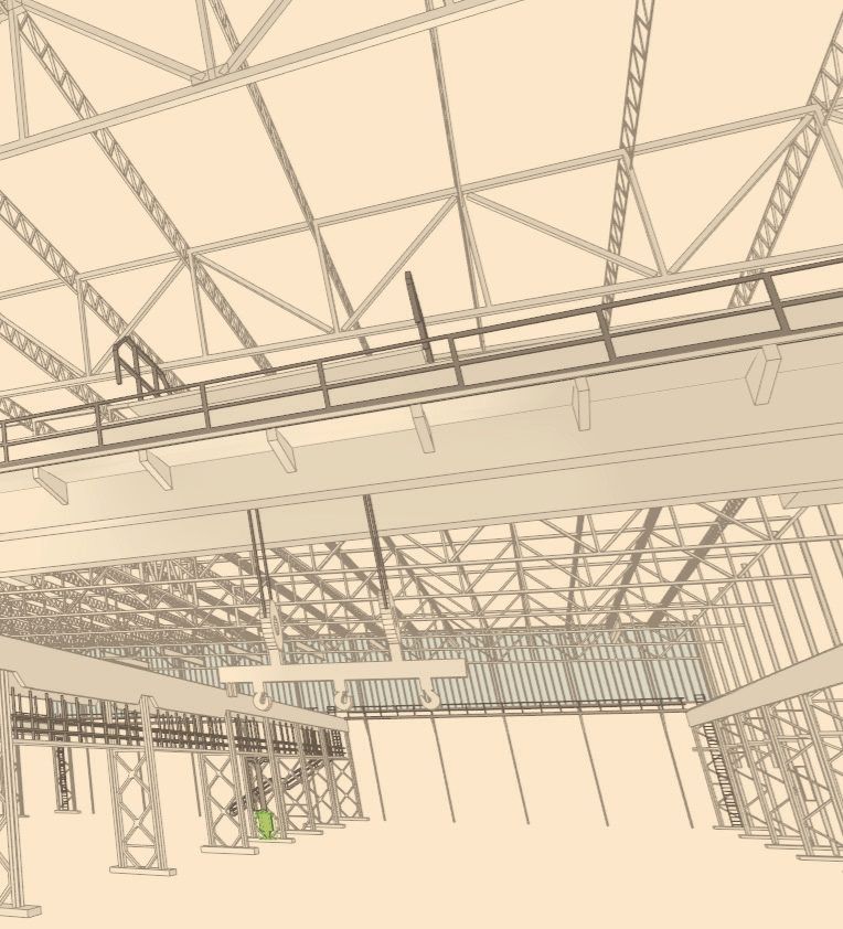 Zenica rolling mill – halls 1 and 2