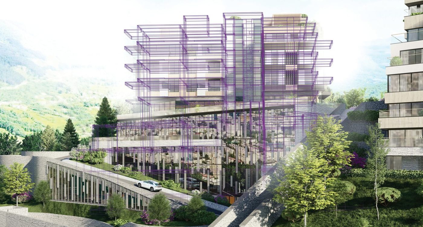 Vraca residential and commercial complex
